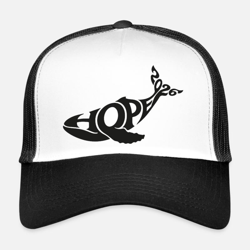 HOPE THE WHALE Casquette trucker 