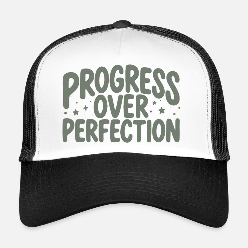 Comptage des progrès | Motivation Casquette trucker 