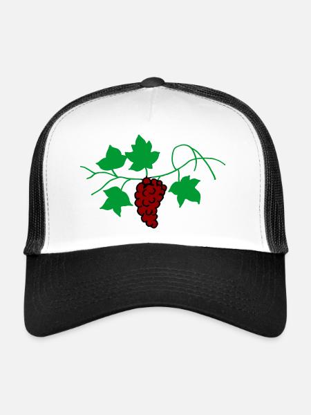 Raisin - Casquette trucker - blanc/noir