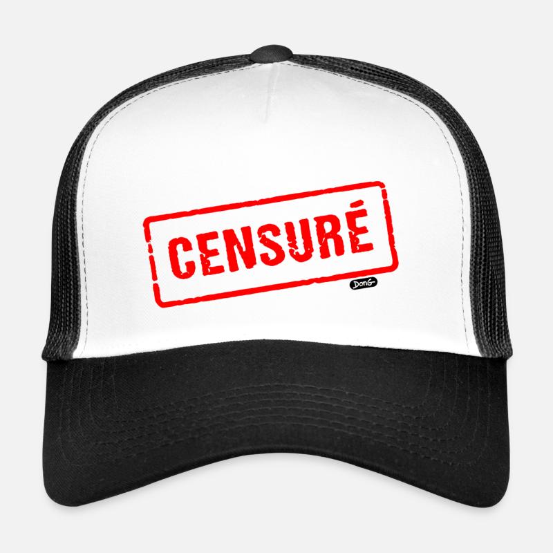 Censuré Casquette trucker 