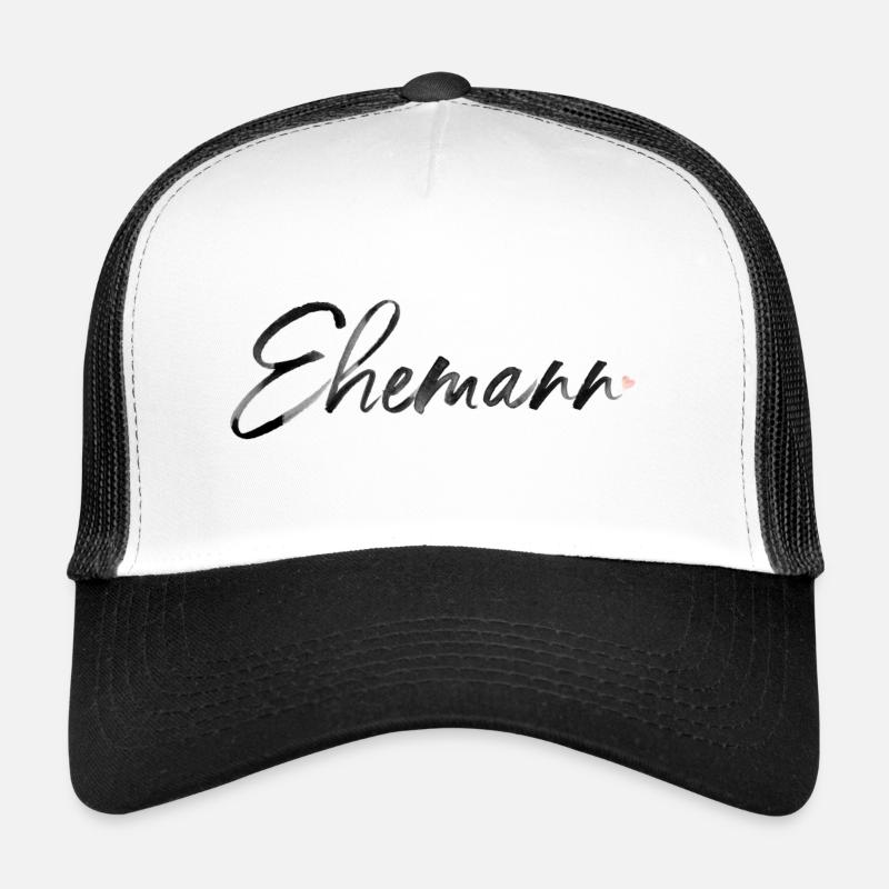 Ehemann - Trucker Cap - Weiß/Schwarz