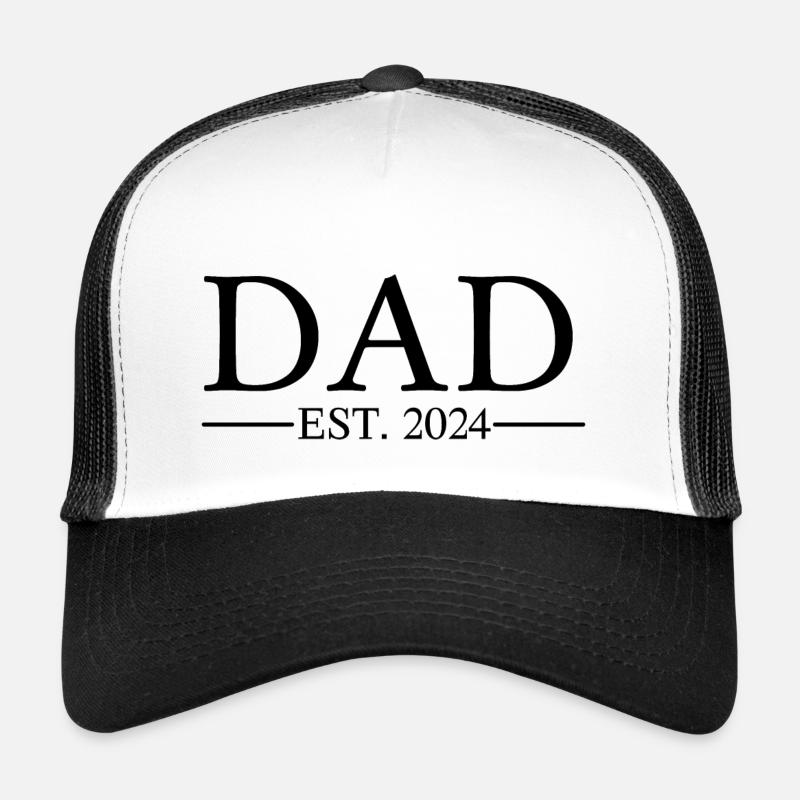 Papa EST 2024 Casquette trucker 