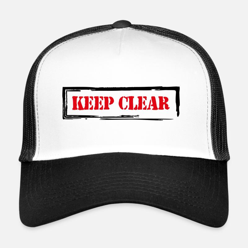 Keep Clear! Trucker Cap