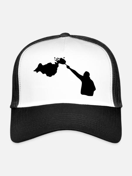 Bengalisches Feuer - Trucker Cap - Weiß/Schwarz