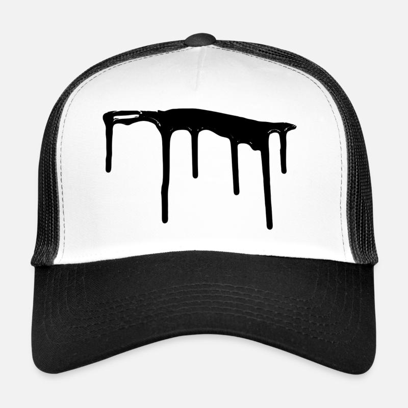 Splash - Trucker Cap - Weiß/Schwarz