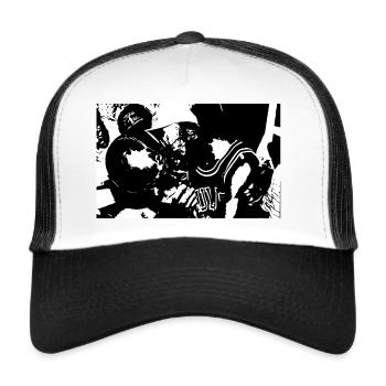 Michael Jordan - Trucker Cap - white/black - Front