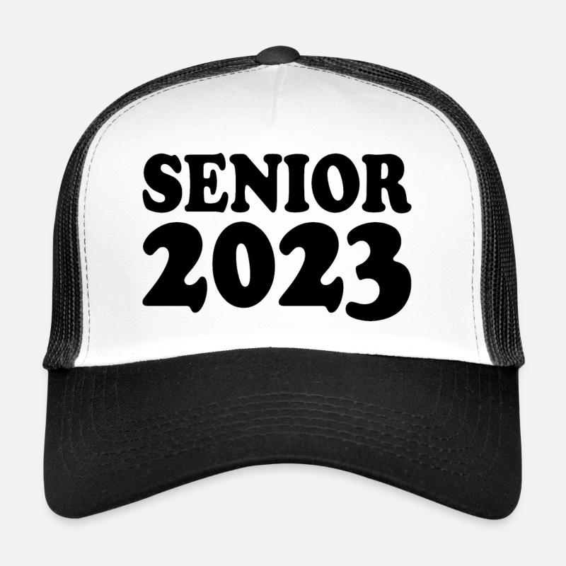 Senior 2023 - Trucker Cap - Weiß/Schwarz