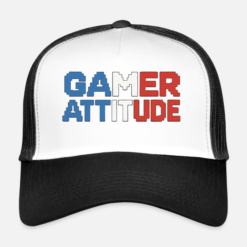 Gamer Attitude Deutsch Trucker Cap