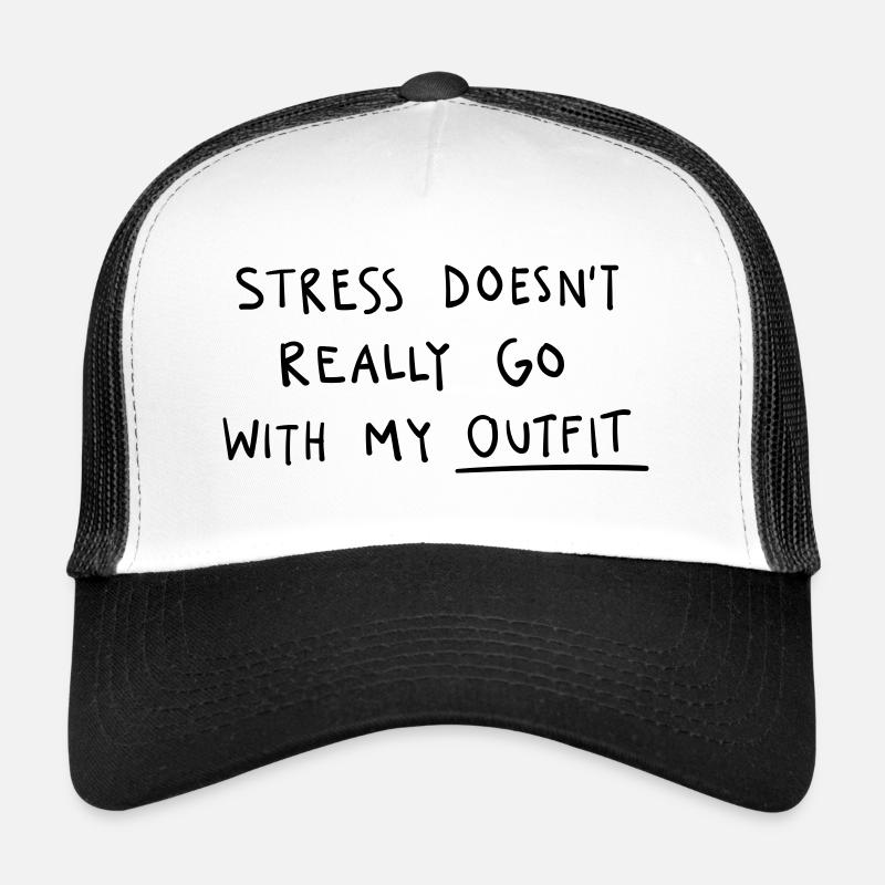 Tendance Écriture manuscrite Déclaration Design Casquette trucker 