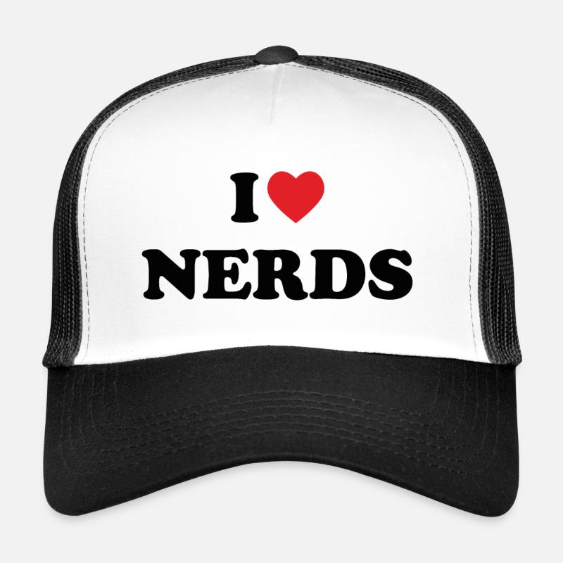 "I love nerds" // Trending Designs Trucker Cap