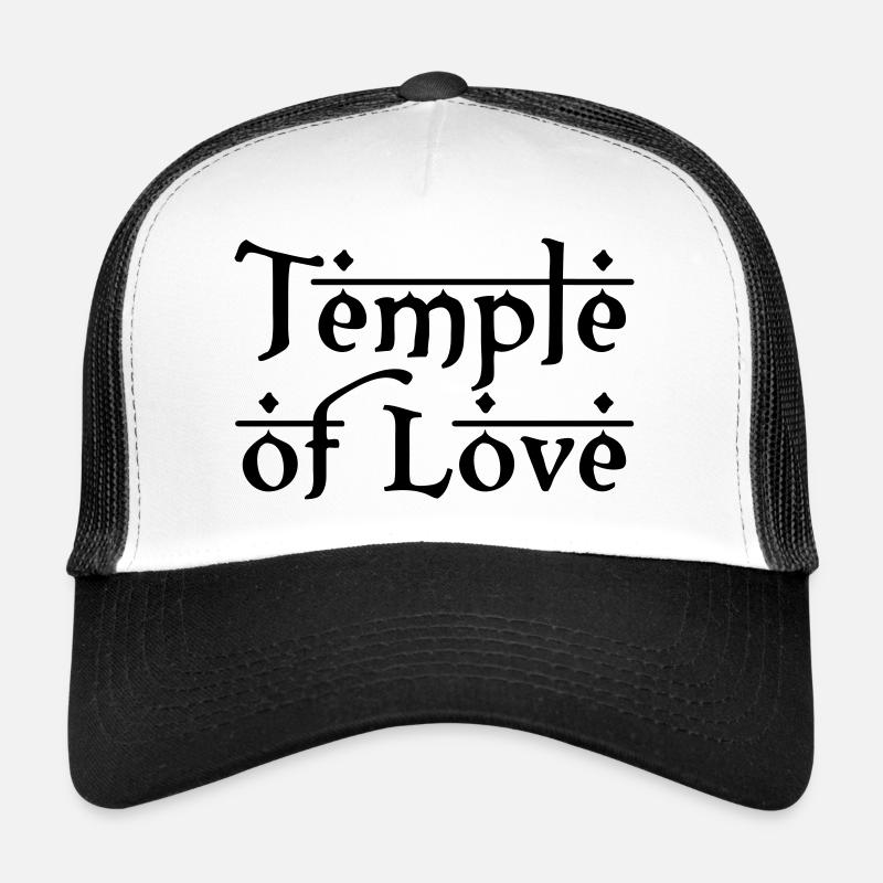 TEMPLE DE L’AMOUR Liebe Tempel Casquette trucker 