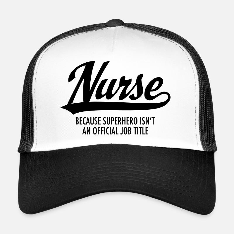 Nurse - Superhero Casquette trucker 