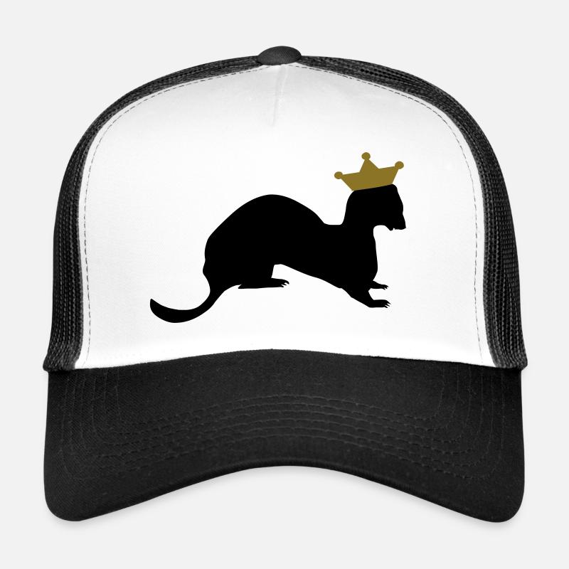 belette roi / king weasel (2c) Casquette trucker 