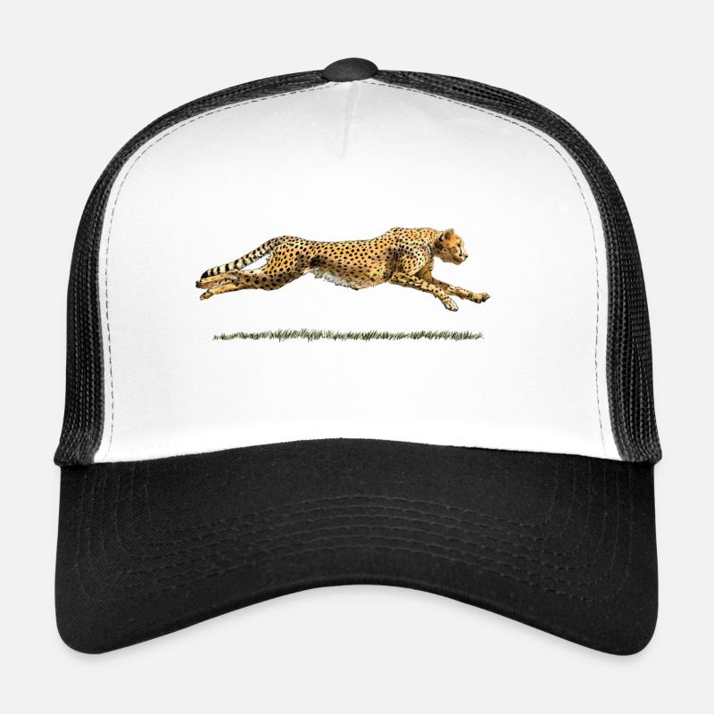 Leopard Casquette trucker 