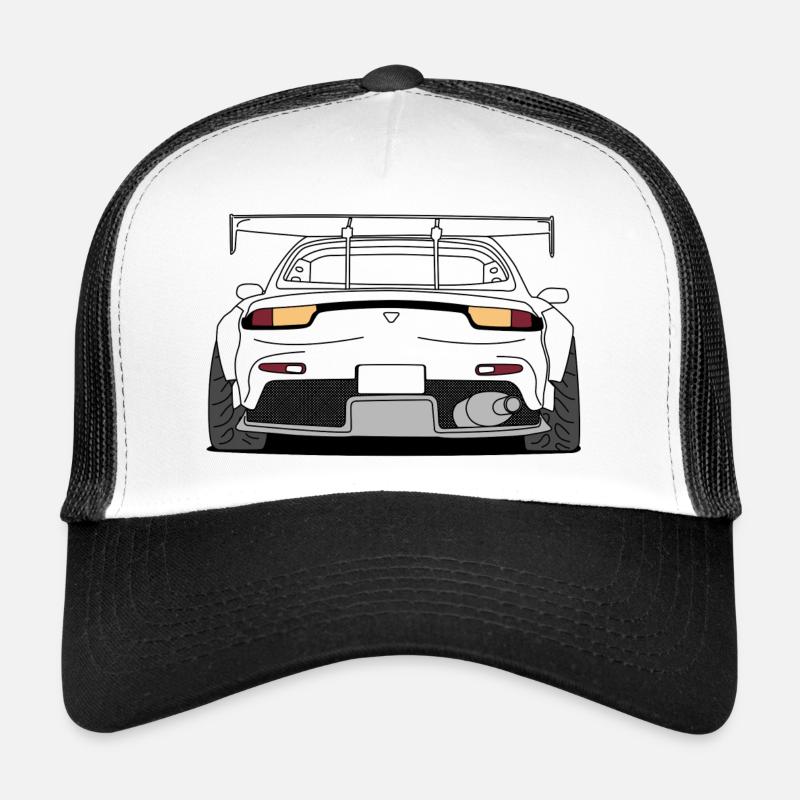 rx7 rear outlines Casquette trucker 
