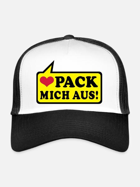 love and more - Trucker Cap - white/black - Front