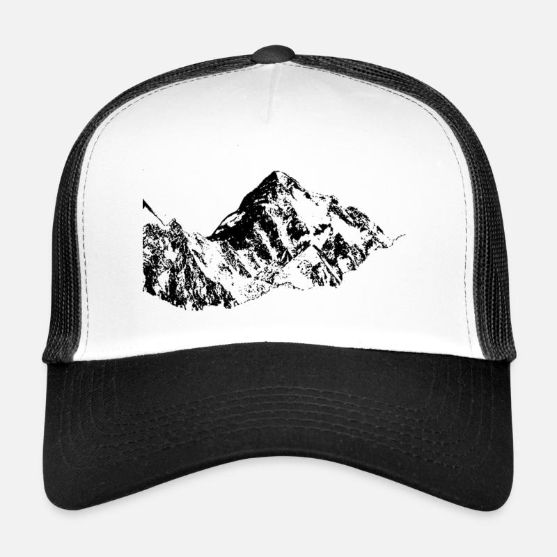 k2 - Trucker Cap - Weiß/Schwarz