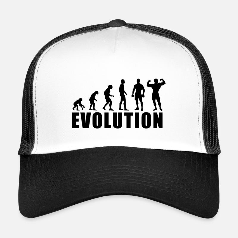 EVOLUTION BODY BUILDING gift Trucker Cap