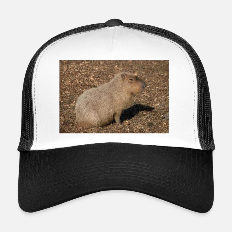 Capybara capybara (Hydrochoerus hydrochaeris) Casquette trucker 