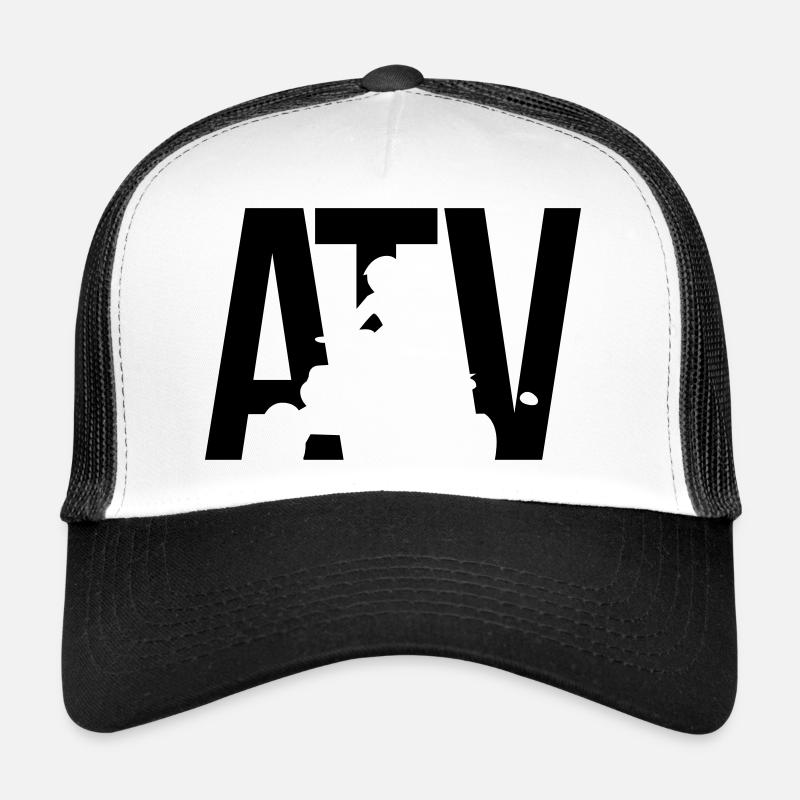 ATV - Trucker Cap - Weiß/Schwarz