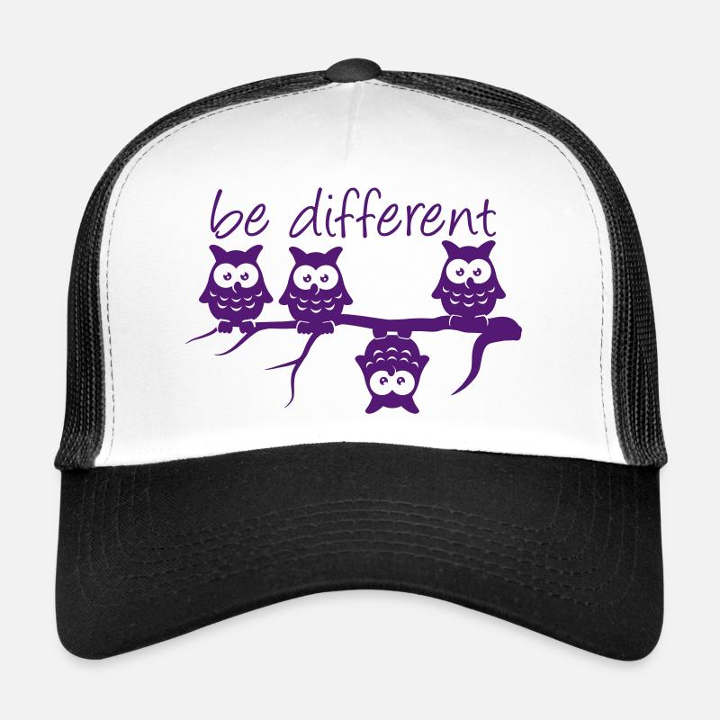 Adebayo être différents 4 chouettes diffèrent Casquette trucker 