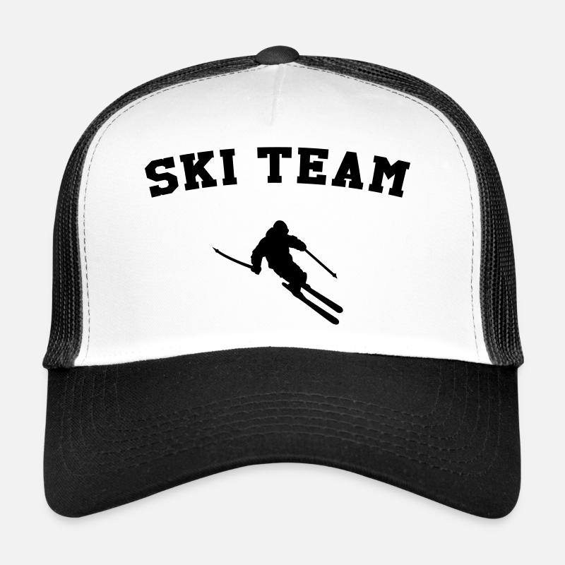 Skiteam - Trucker Cap - Weiß/Schwarz