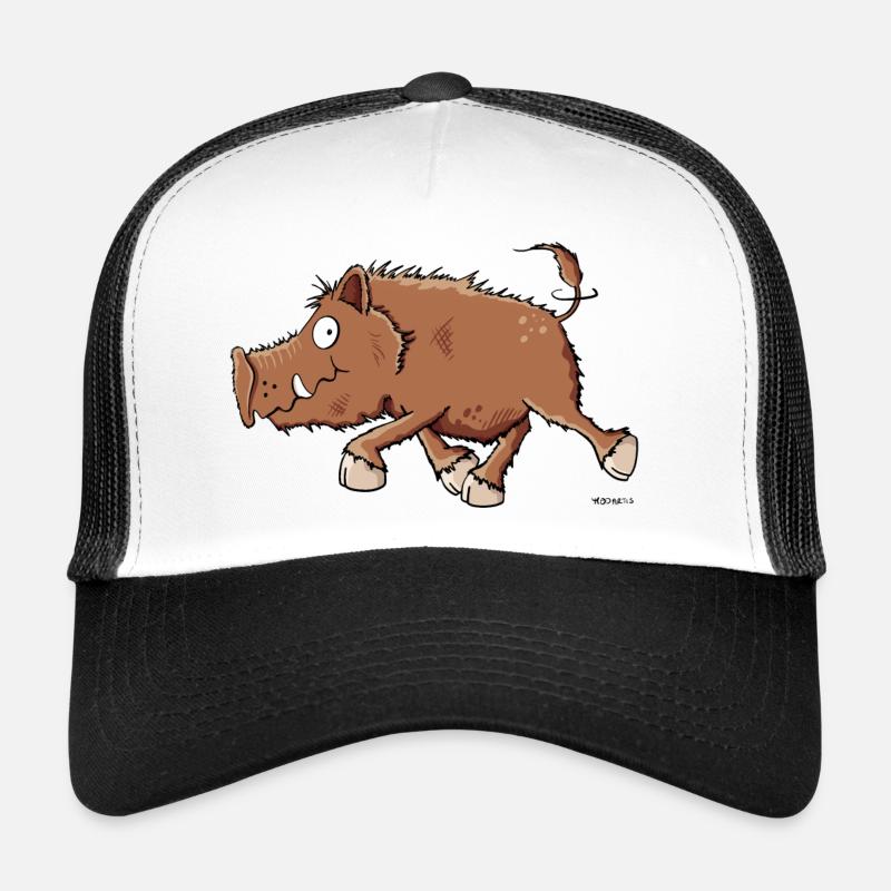 Drôle Sanglier Casquette trucker 