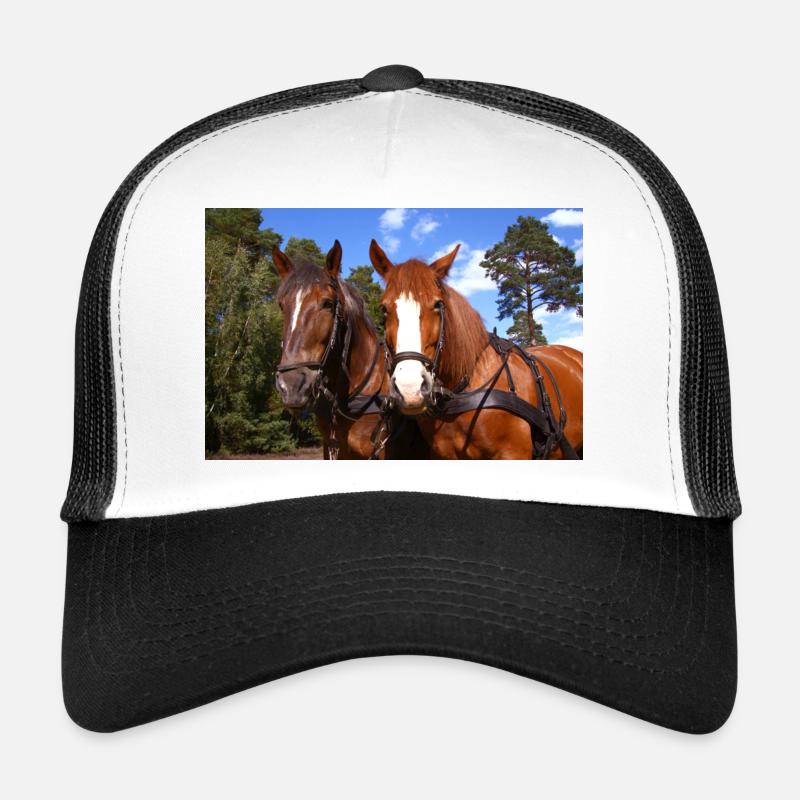 Équipe de chevaux Casquette trucker 