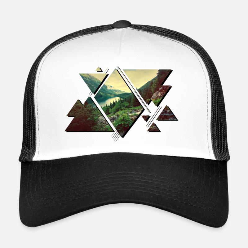 Nature Adventure Forest Wilderness Trucker Cap
