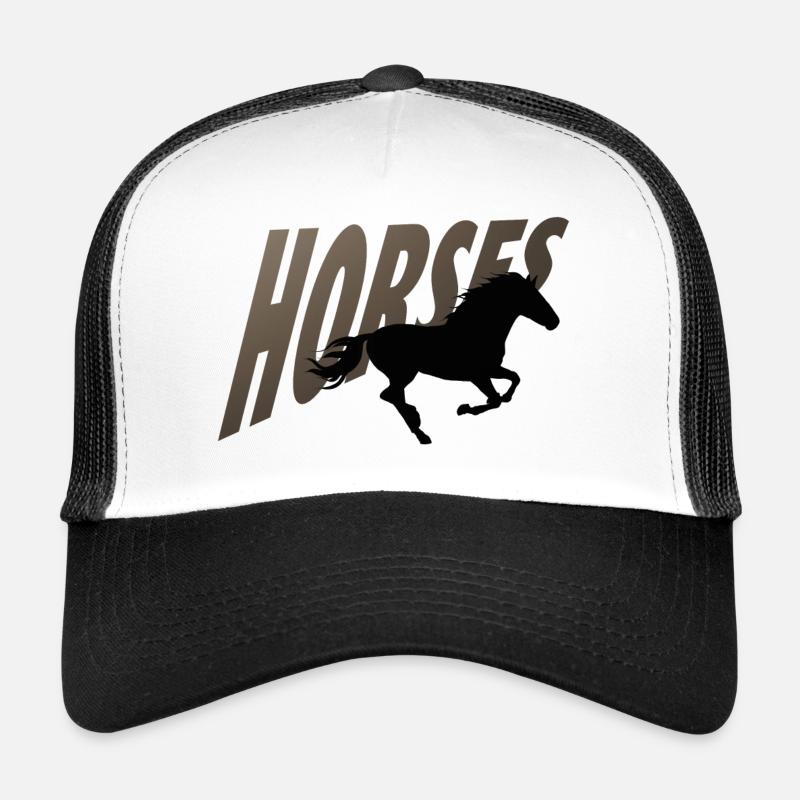 Horses Trucker Cap