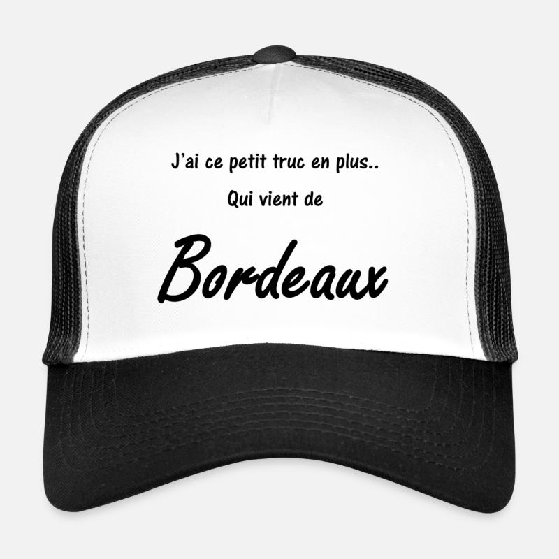 Bordeaux Casquette trucker 