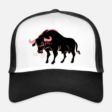 Toro aggressivo Cappellino sportivo