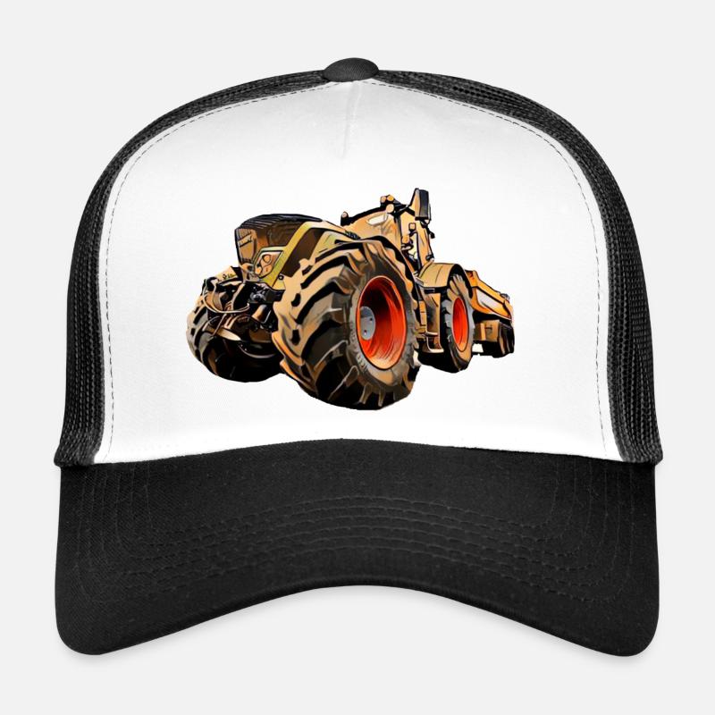 Traktor - Trucker Cap - Weiß/Schwarz
