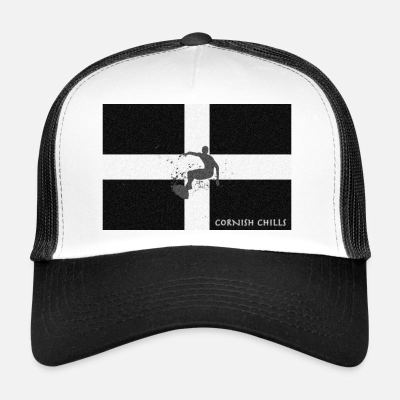 Cornwall - Surfeurs cornish Shills Casquette trucker 