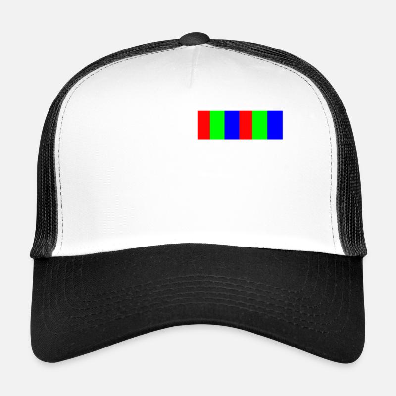 Couleurs RVB Casquette trucker 
