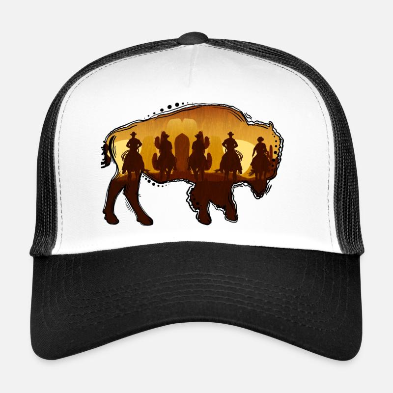 Bison / Buffle Casquette trucker 