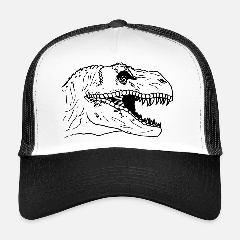 Tyrannosaure Rex T-Rex Casquette trucker 