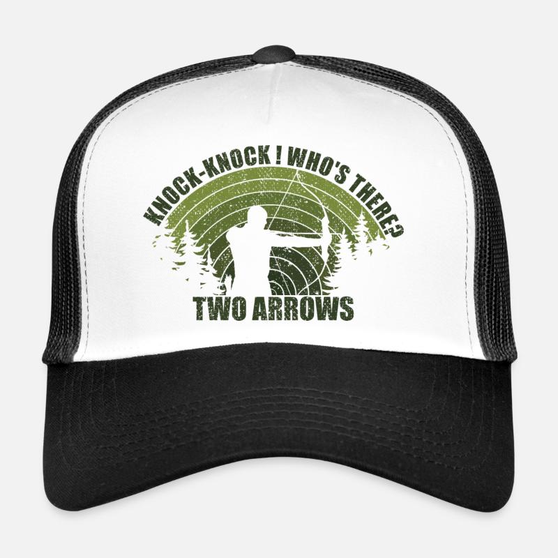 archery archer bowhunting bow hunter fun Trucker Cap