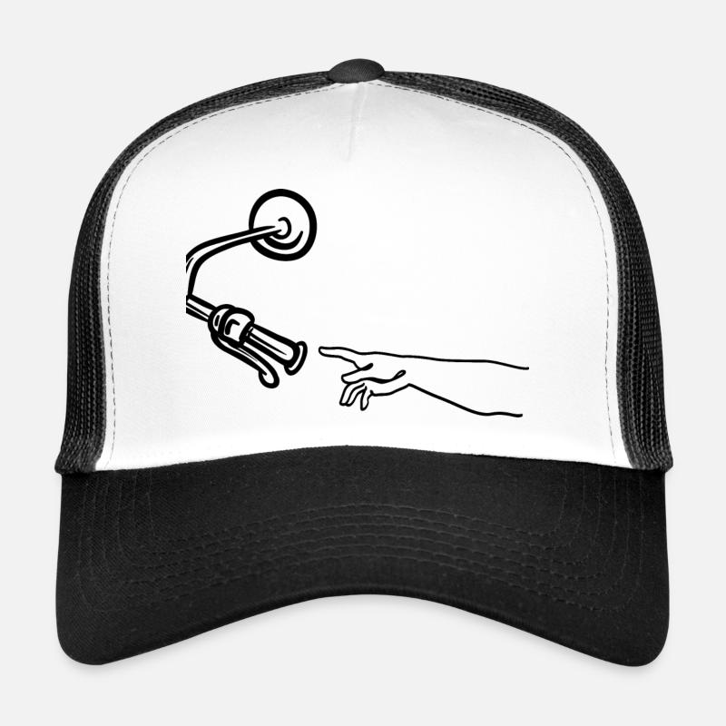 divine motorcycle Trucker Cap