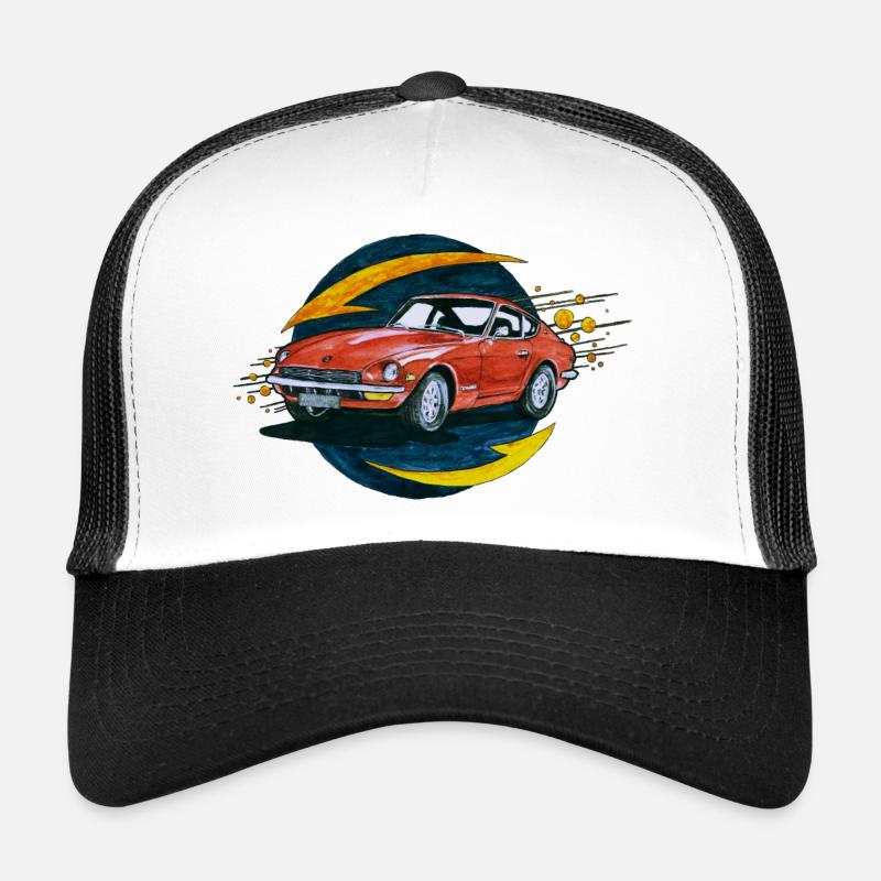 Red Car Trucker Cap