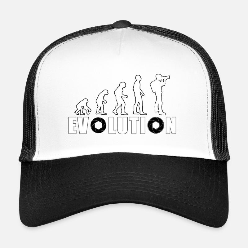 EVOLUTION PHOTOGRAPHY Photo Aperture Camera Gift Trucker Cap