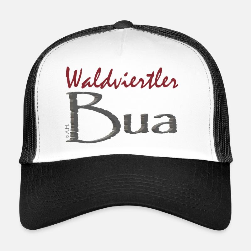 Waldviertler Bua - Trucker Cap - white/black