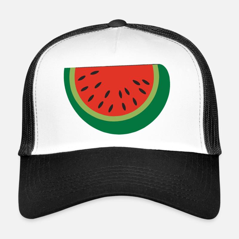 Idée cadeau d’illustration de pastèque Casquette trucker 