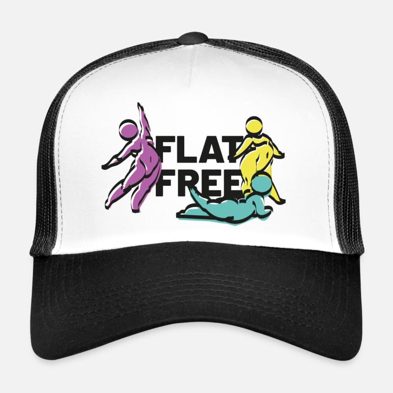 flat free Trucker Cap