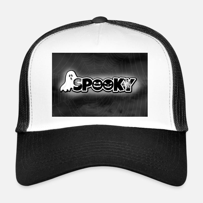 Gruseliger Halloween Comic Stil Trucker Cap