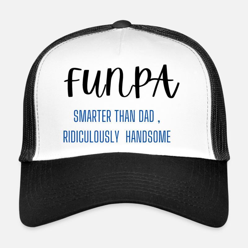 FUNPA schlauer als Papa, Opa Geburtstag Trucker Cap