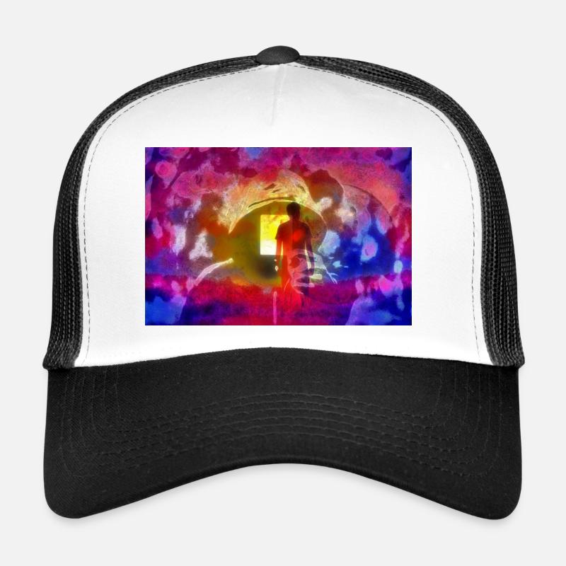 astronaut infected Trucker Cap
