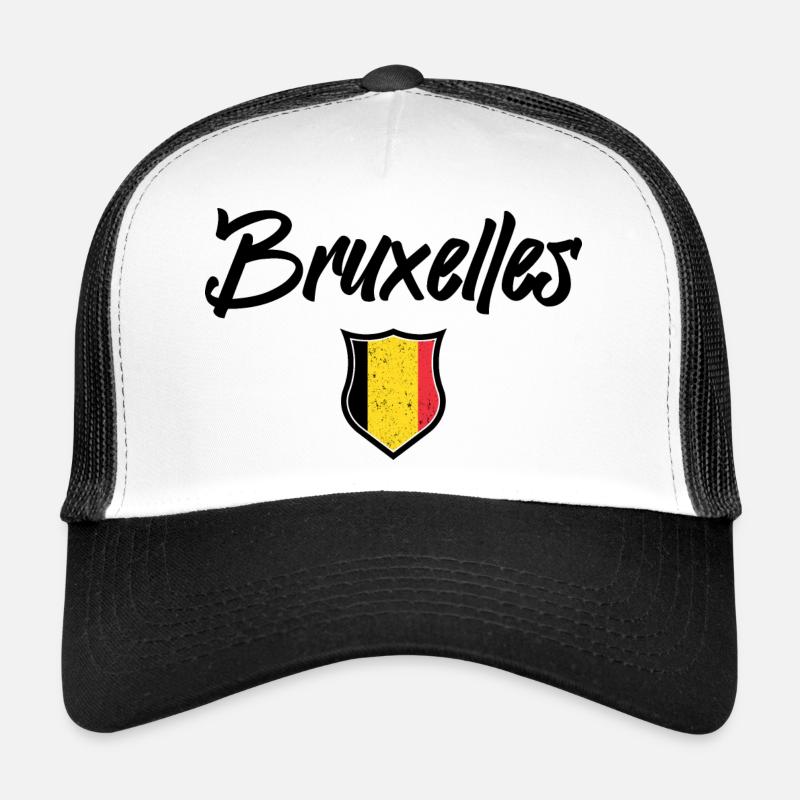 Brüssel Belgique Trucker Cap