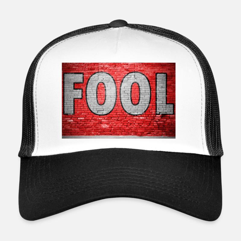 Graffiti imbécile Casquette trucker 