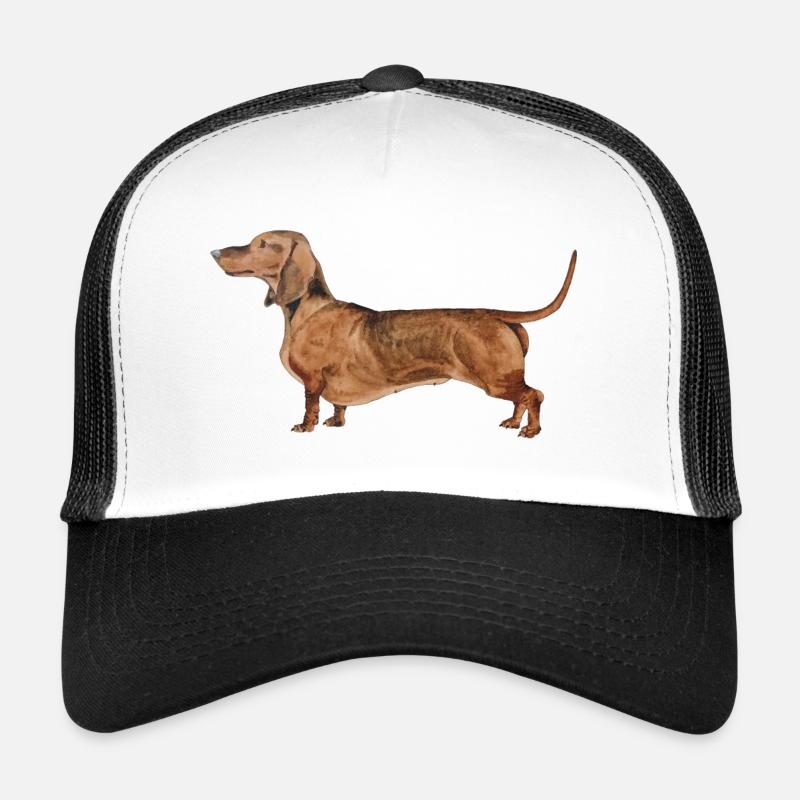 Dackel Kurzhaardackel Dachshund Trucker Cap